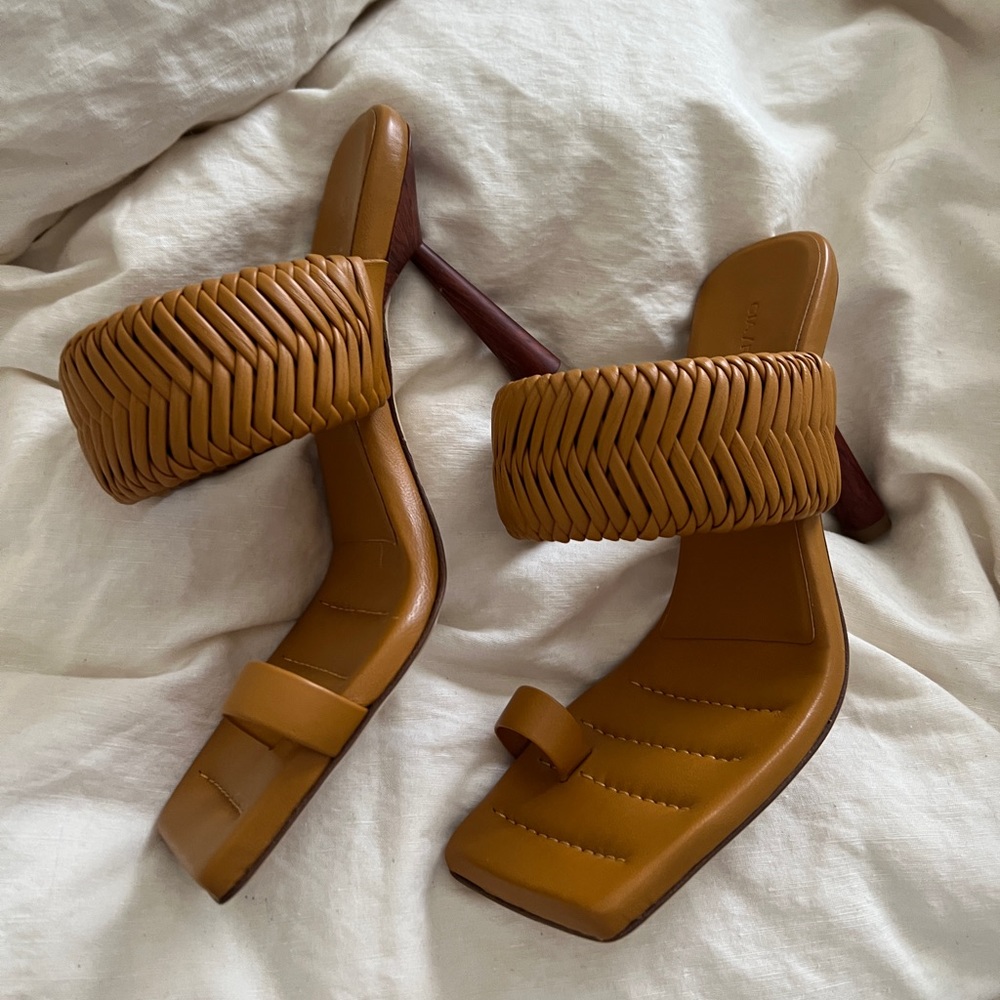 Gia borghini RHW 1 toe ring ring sandals